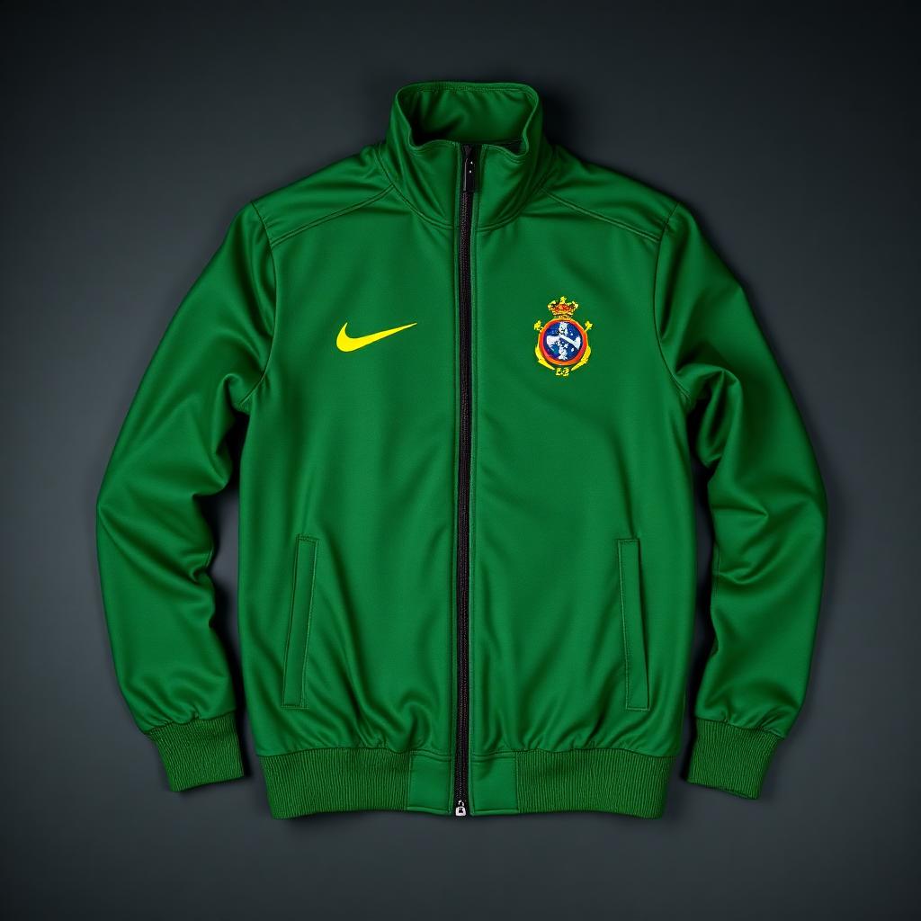 Jaqueta Seleção Brasileira 2025 — Verde Militar