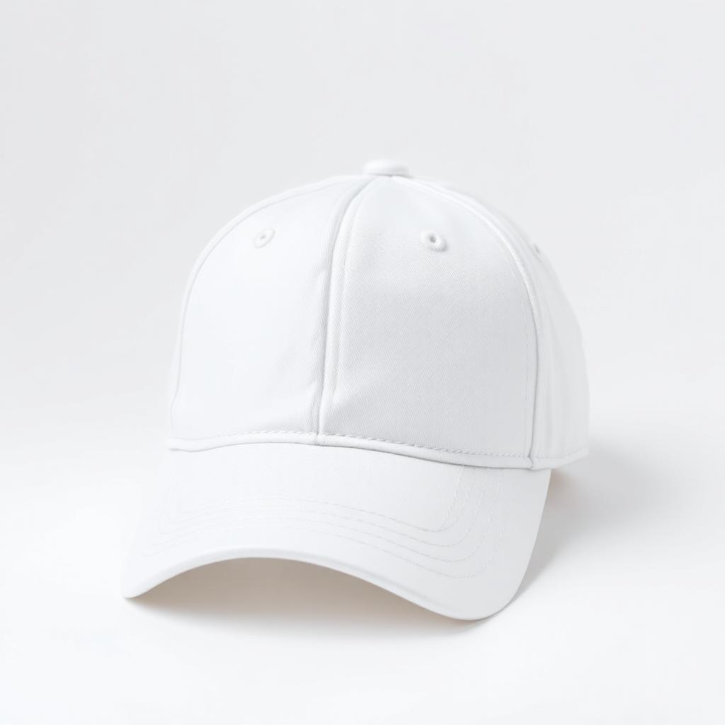 Boné Haze Belt Dad Hat Aba Curva — Branco