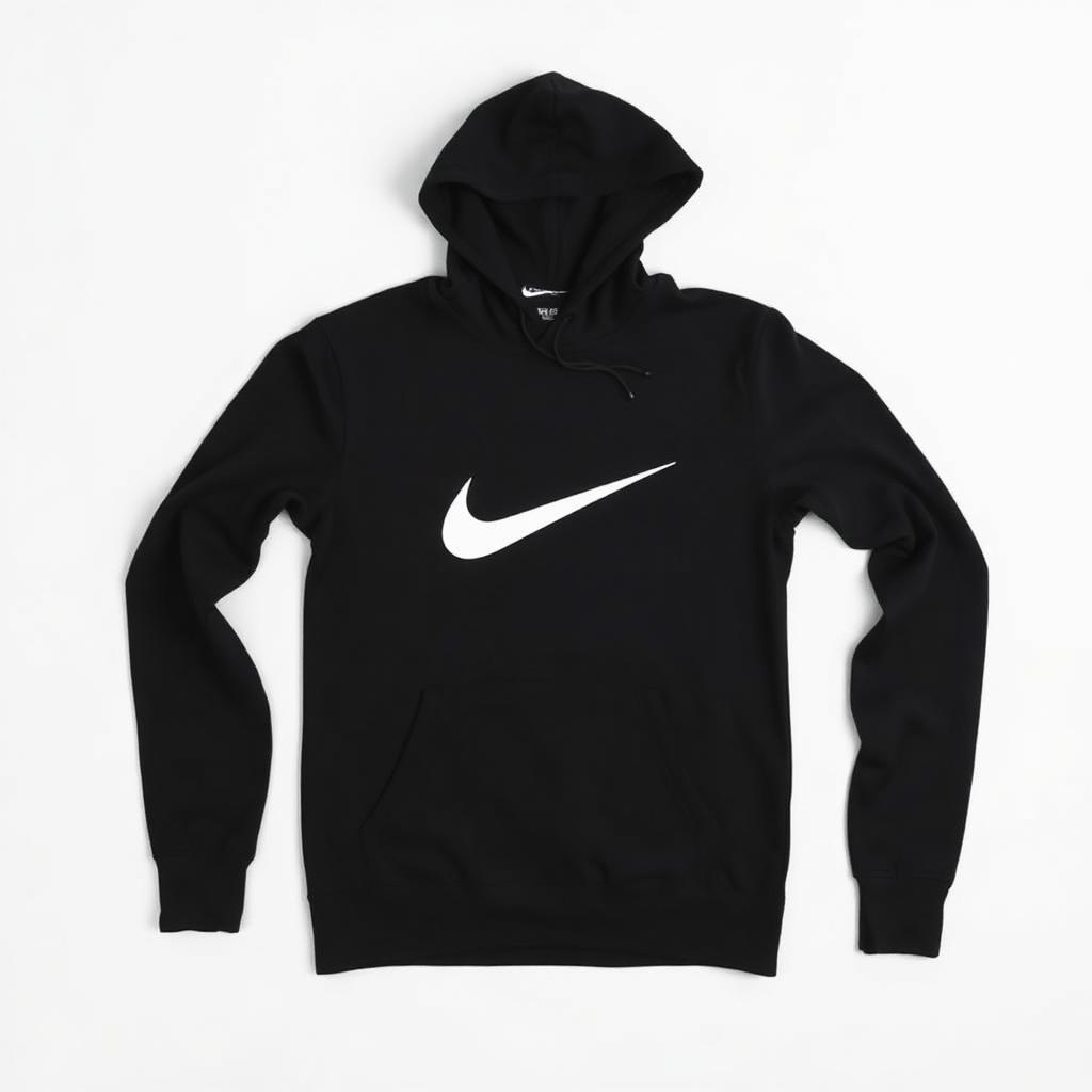 Moletom Nike Sportswear Club Fleece — Preto